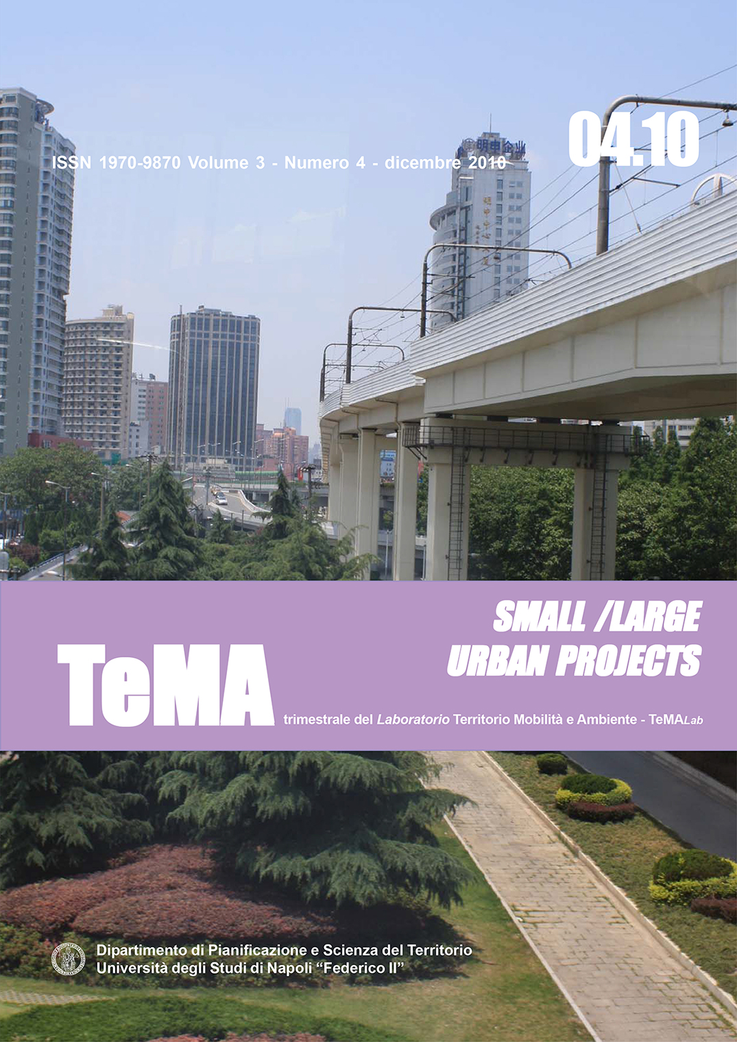 13_Vol 3, N° 4 (2010): Small/Large Urban Projects