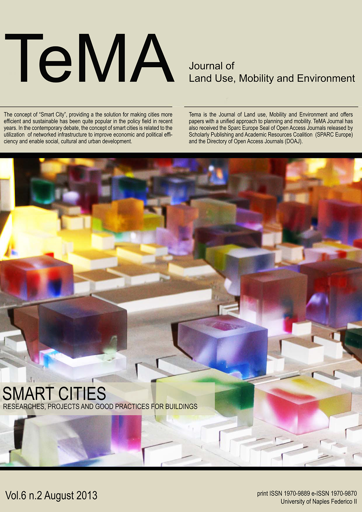 23_Vol 6 N° 2 (2013) Smart Cities Researches, Projects and Good Practices for Buildings