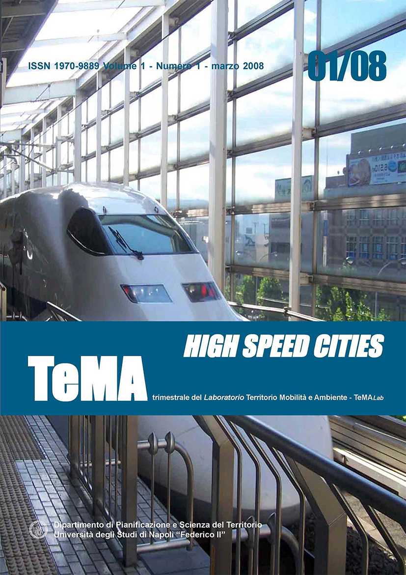 2_Vol 1, N° 1 (2008): High Speed Cities
