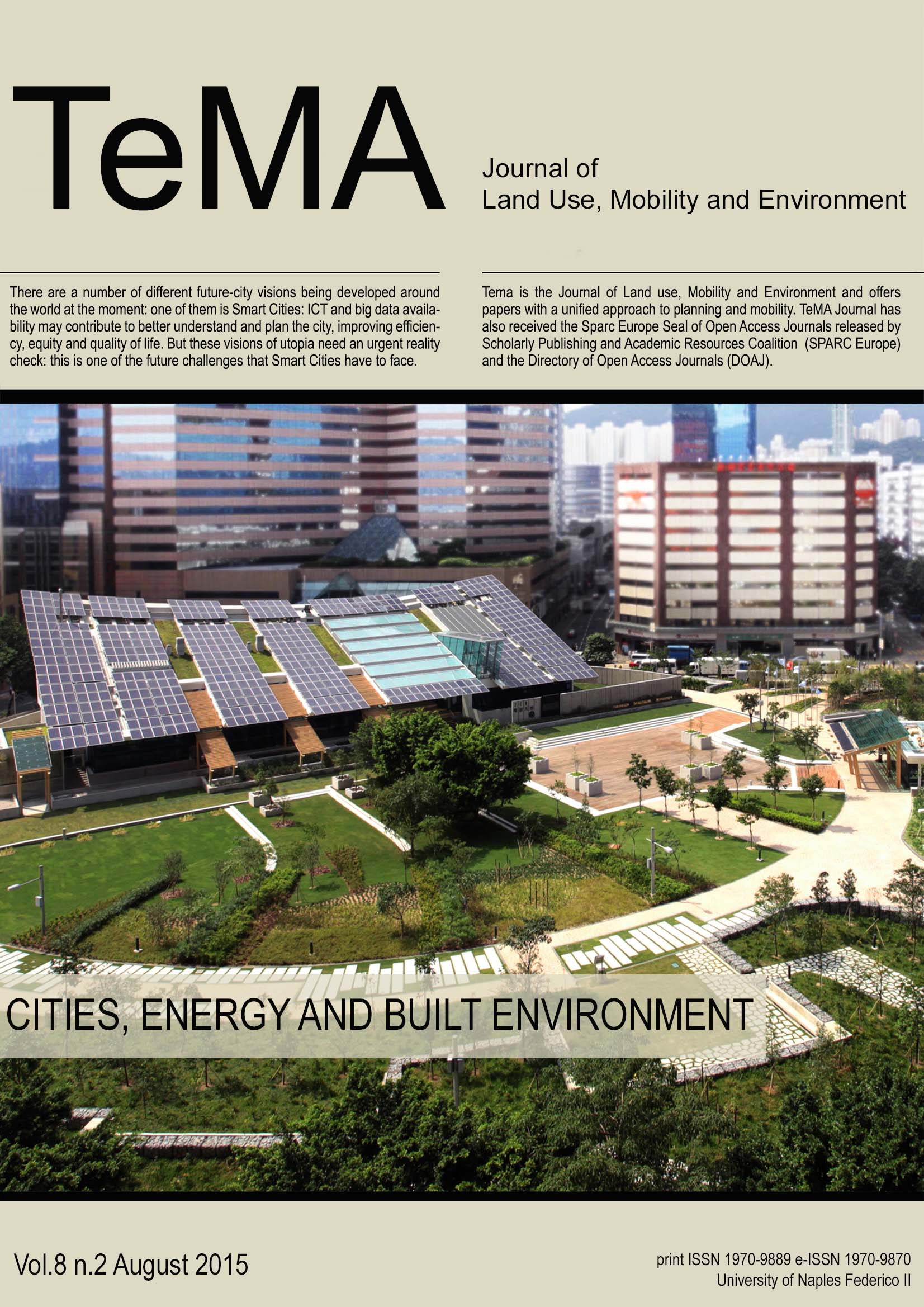 30_Vol 8, N° 2 (2015): Cities, Energy and Built Environment